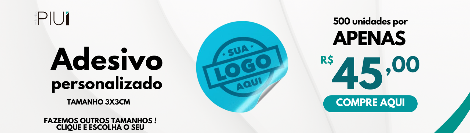 Adesivo personalizado